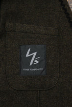Load image into Gallery viewer, 3/4 Length Grey Wool Coat Jacket
