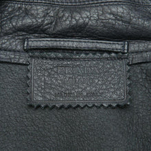 Load image into Gallery viewer, Midnight Blue Belted Deerskin Leather Jacket
