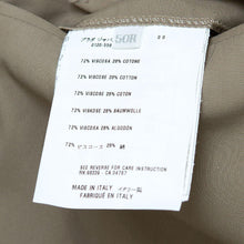 Load image into Gallery viewer, Khaki Viscose &amp; Cottton Blend Blazer Jacket
