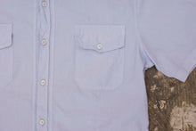 Load image into Gallery viewer, Short Sleeved Lavender Cotton Shirt
