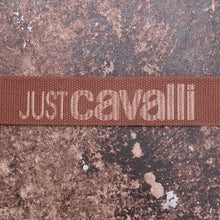 Load image into Gallery viewer, Leather &amp; Canvas Belt With Repeating Logo
