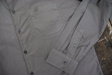 Load image into Gallery viewer, Overdyed Grey Shirt Double Chest Pocket
