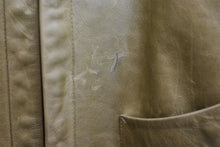 Load image into Gallery viewer, Olive Green Leather Jacket
