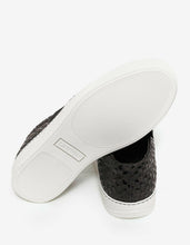 Load image into Gallery viewer, Woven Leather Slip On Trainers
