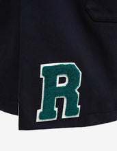 Load image into Gallery viewer, Navy Blue Parka with Silver Interior
