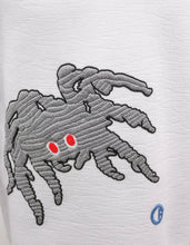 Load image into Gallery viewer, &#39;Groovin Spider&#39; Cotton Blend Ecru Sweatshirt
