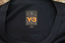 Load image into Gallery viewer, Navy Long Sleeved T Shirt With Logo On Back
