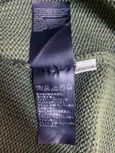 Load image into Gallery viewer, Khaki Green Knitted Sweater with Three Stripes detailing
