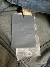 Load image into Gallery viewer, McQ  Silver Coated Blue Denim Jeans
