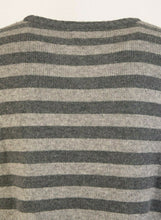 Load image into Gallery viewer, Closed Grey Striped Jumper
