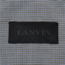 Load image into Gallery viewer, Blue &amp; Grey Cotton Grosgrain Casual Shirt
