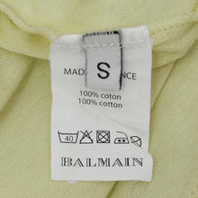 Load image into Gallery viewer, Yellow Feather Print Crew Neck T Shirt
