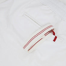 Load image into Gallery viewer, White Print Summer Swim Shorts
