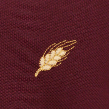 Load image into Gallery viewer, Bordeaux Pique Polo T-Shirt
