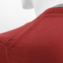 Load image into Gallery viewer, Red &amp; Grey Cardigan
