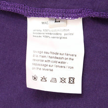 Load image into Gallery viewer, Purple Tiger Print Green Sequins T-Shirt
