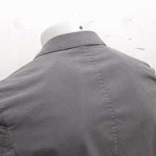 Load image into Gallery viewer, Grey Cotton Two Button Slim Fit Blazer Jacket
