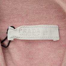 Load image into Gallery viewer, Pink Long Sleeve Melange Cotton Polo Shirt Top
