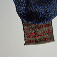 Load image into Gallery viewer, Navy Blue Spotted Silk Tie
