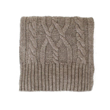 Load image into Gallery viewer, Concrete Beige Knitted Scarf
