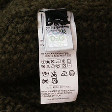 Load image into Gallery viewer, D&amp;G Green Pattern Knitted Jumper
