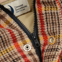 Load image into Gallery viewer, Crescent Down Works Wool Check Down Gilet
