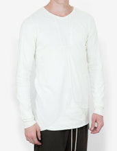 Load image into Gallery viewer, Milk White Long Sleeved Bonded T Shirt
