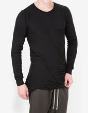Load image into Gallery viewer, Black Long Sleeved Bonded T Shirt
