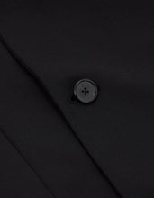 Load image into Gallery viewer, Black Double-Breasted Sleeveless Blazer
