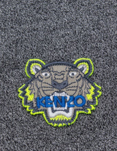 Load image into Gallery viewer, Neon Yellow Tiger Badge Zip Through Sweatshirt
