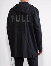Load image into Gallery viewer, Navy Blue 'Pull' Drawstring Jacket

