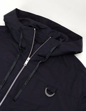 Load image into Gallery viewer, Navy Blue 'Pull' Drawstring Jacket
