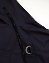 Load image into Gallery viewer, Navy Blue 'Pull' Drawstring Jacket
