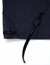 Load image into Gallery viewer, Navy Blue 'Pull' Drawstring Jacket
