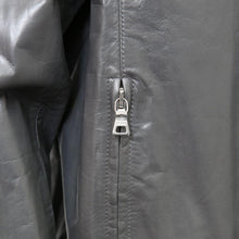 Load image into Gallery viewer, Grey Kangaroo Leather Windbreaker Jacket
