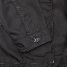 Load image into Gallery viewer, Navy Blue Nylon Collared Jacket
