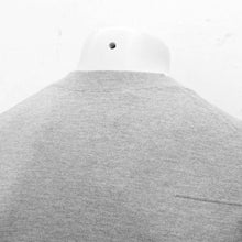 Load image into Gallery viewer, Grey Wool Sleeveless Cardigan With Bee Emblem
