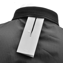 Load image into Gallery viewer, Fine Striped Shirt With Mini Collar
