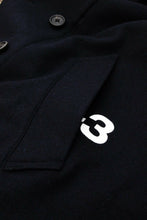 Load image into Gallery viewer, Heavy Navy Wool Peacoat Jacket
