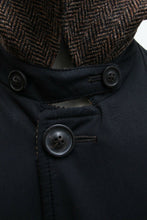 Load image into Gallery viewer, Reversible Herringbone Wool Rain Jacket
