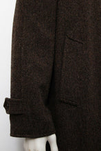 Load image into Gallery viewer, Reversible Herringbone Wool Rain Jacket

