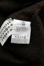 Load image into Gallery viewer, Reversible Herringbone Wool Rain Jacket
