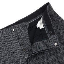 Load image into Gallery viewer, Wool &amp; Silk Blend Herringbone Trousers
