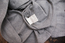 Load image into Gallery viewer, Grey Wool Button Up Cardigan
