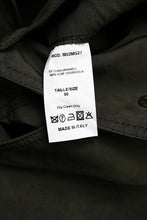 Load image into Gallery viewer, Waxed Silk Khaki Green Fishtail Parka Jacket
