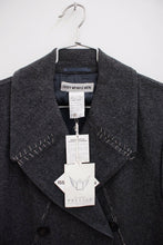 Load image into Gallery viewer, Double Breasted Wool Blend Short Over Coat
