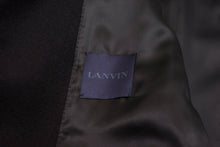 Load image into Gallery viewer, Navy Blue Wool Cropped Pea Coat Style Jacket
