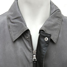 Load image into Gallery viewer, Grey Nappa Leather Bomber Jacket
