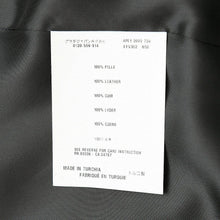 Load image into Gallery viewer, Grey Nappa Leather Bomber Jacket
