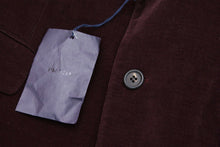 Load image into Gallery viewer, Fine Corduroy Blazer in Bordeaux
